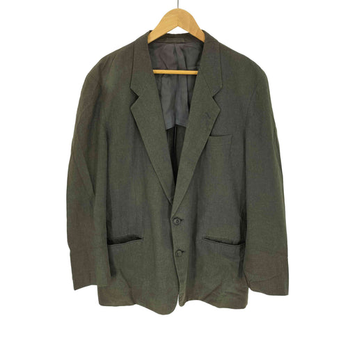 コムデギャルソンオム COMME des GARCONS HOMME 80S 本人期 背抜き 2B シングルブレスト ジャケット メンズ JPN:M