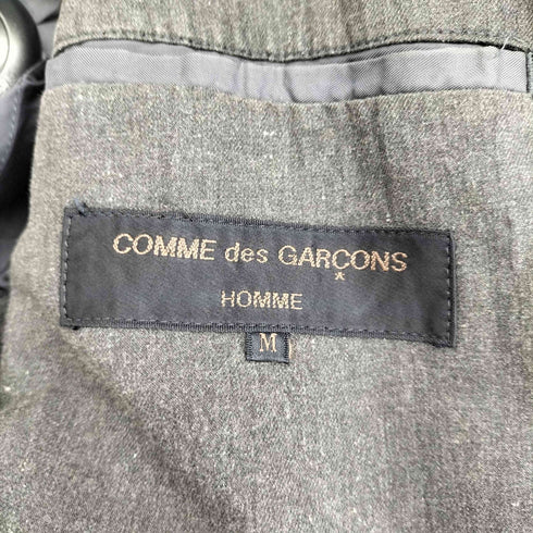 コムデギャルソンオム COMME des GARCONS HOMME 80S 本人期 背抜き 2B シングルブレスト ジャケット メンズ JPN:M