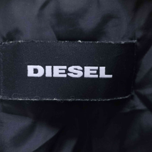 ディーゼル DIESEL 裏地メッシュ ロゴプリント サイドライン コーチジャケット メンズ M