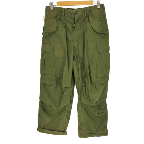 ユーエスアーミー U.S. ARMY 70S 76年製 M-65 SERVALZIP サイドアジャスター フィールドカーゴパンツ メンズ 29 1/5