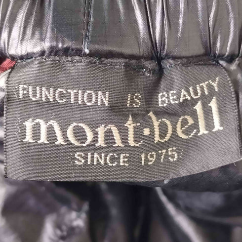 モンベル mont bell キルティング ダウン インナーパンツ レディース S