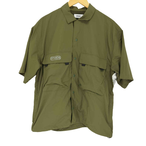 アトモス atmos S/S Nylon Utility Shirt KHAKI 半袖 ナイロン ユーティリティ シャツ メンズ JPN:L