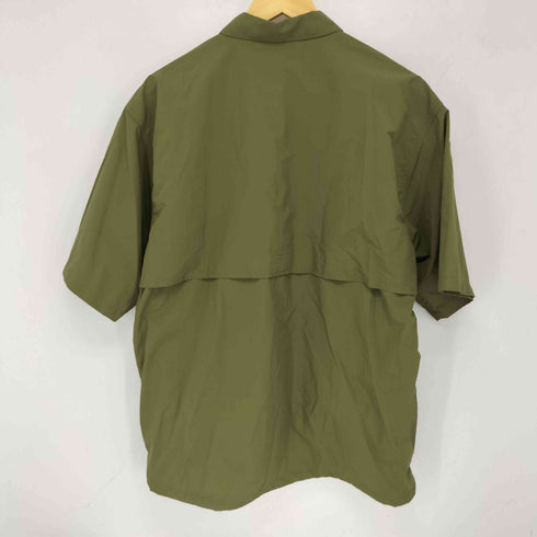 アトモス atmos S/S Nylon Utility Shirt KHAKI 半袖 ナイロン ユーティリティ シャツ メンズ JPN:L