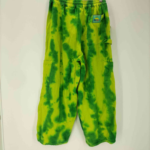 Meals Clothing ミールズクロージング USA製 ワイド バギー ペインター カーゴ タイダイ スウェット シェフ パンツ メンズ L/XL