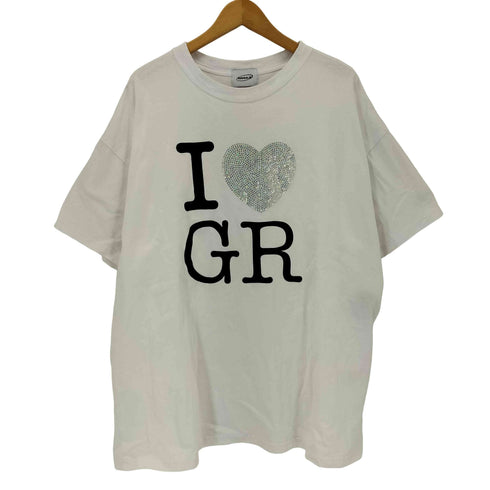 GRAILZ グレイルズ I LOVE GR Boyfriend fit Tshirt アイラブ グレイルズ ボーイフレンド Tシャツ メンズ 3