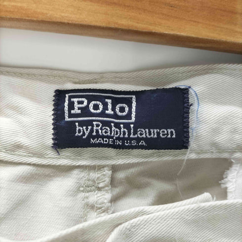 ポロバイラルフローレン Polo by RALPH LAUREN 90S USA製 2タック チノ パンツ チノパン トラウザー メンズ