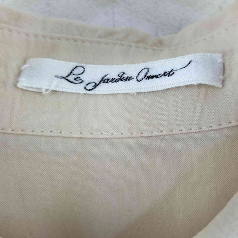 Le Jardin Ouvert ル ジャルダン ウヴェール ロング シャツ ワンピース レディース 36