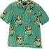 ステューシー Stussy Skull Pattern スカル スネーク フラワー パターン 総柄 開襟 オープンカラー アロハ ボックス シャツ メンズ import:M