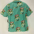 ステューシー Stussy Skull Pattern スカル スネーク フラワー パターン 総柄 開襟 オープンカラー アロハ ボックス シャツ メンズ import:M
