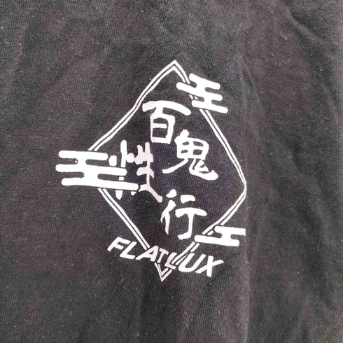 フラットラックス FLATLUX NURANURA TEE 百鬼性行 両面 プリント Tシャツ メンズ