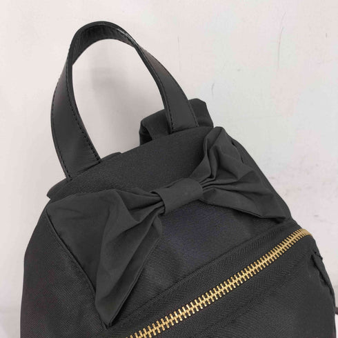 ランバンオンブルー LANVIN en Bleu トロカデロ リボン リュック レディース