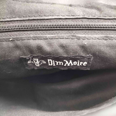 Dim moire フリルミニリュック Black&White レディース