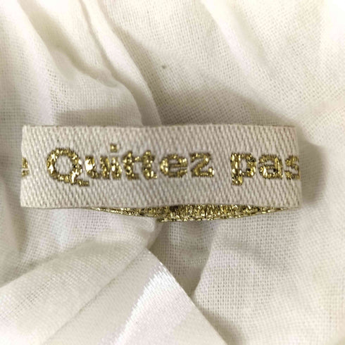 ヌキテパ NE QUITTEZ PAS GOLD FLOWER PRINT スカート レディース JPN:M