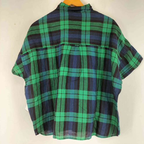 ビームスボーイ BEAMS BOY リネン ボタンダウン プルオーバー シャツ レディース