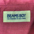 ビームスボーイ BEAMS BOY リネンバンドカラープルオーバーシャツ レディース