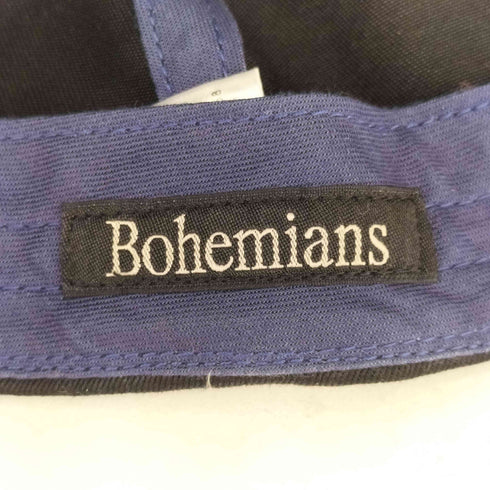 ボヘミアンズ BOHEMIANS B刺繍 6パネルキャップ レディース