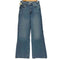 ザラ ZARA Z1975 WIDE-LEG BALAND BOʻKSALI JINSI Z1975 WIDE-LEG ハイウエストデニムパンツ レディース EUR:34
