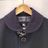 バーバリーブラックレーベル BURBERRY BLACK LABEL Cashmere Wool 裏地 ノバチェック カシミア ウール ブラック バルマカーン ステンカラー コート メンズ import:M