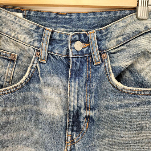 ザラ ZARA バギー フィット ハーフデニムパンツ デニムショーツ メンズ 29inch