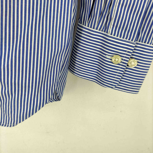 ポロラルフローレン POLO RALPH LAUREN スモールポニー刺繍 ストライプ 長袖シャツ メンズ import:M