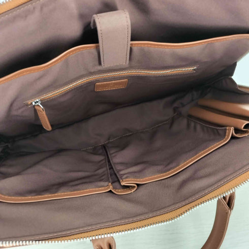 BLUE SINCERE 本革 薄型 トートバッグ eques エクエス メンズ