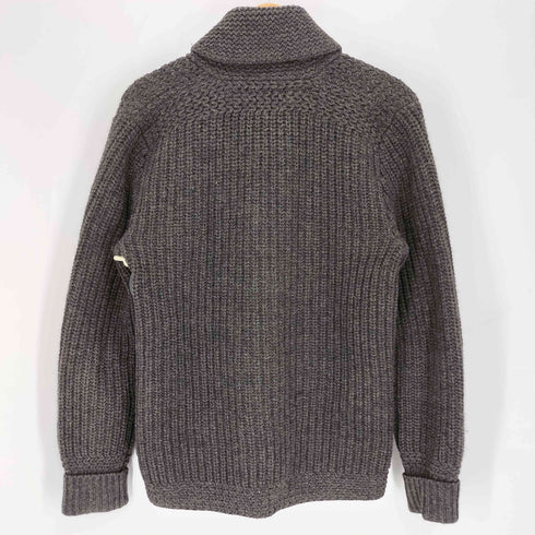 ダブルアールエルラルフローレン RRL RALPH LAUREN 一つ星 黒タグ Wool concho-button shawl-collar cardigan ウール コンチョボタン ショールカラーカーディガン メンズ import:S