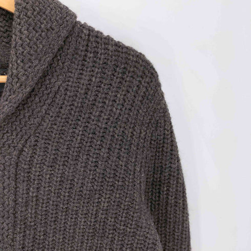 ダブルアールエルラルフローレン RRL RALPH LAUREN 一つ星 黒タグ Wool concho-button shawl-collar cardigan ウール コンチョボタン ショールカラーカーディガン メンズ import:S