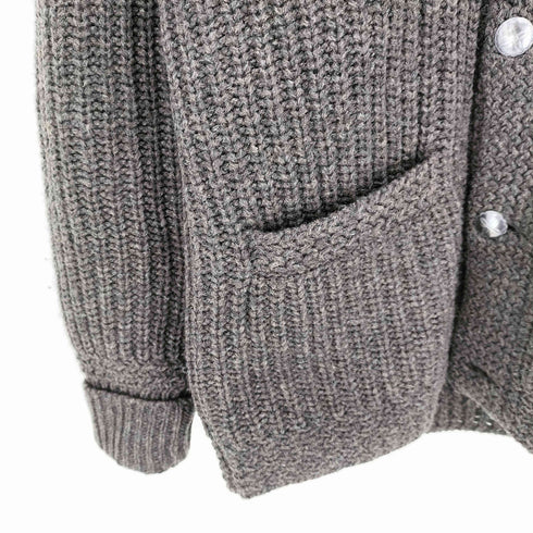ダブルアールエルラルフローレン RRL RALPH LAUREN 一つ星 黒タグ Wool concho-button shawl-collar cardigan ウール コンチョボタン ショールカラーカーディガン メンズ import:S