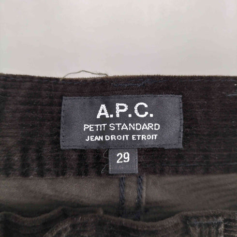 アーペーセー A.P.C. 太畝 コーデュロイ ボタンフライ パンツ レディース 29
