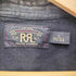 ダブルアールエルラルフローレン RRL RALPH LAUREN 一つ星 黒タグ denim western shirt デニム ウエスタンシャツ メンズ import:S