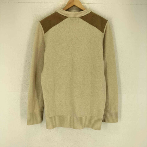 アーペーセー A.P.C. スエード 切替 ウール ニット セーター レディース S