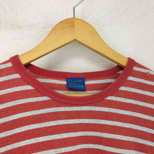 ゴーヘンプ GOHEMP ボーダー 半袖 カットソー メンズ JPN:M