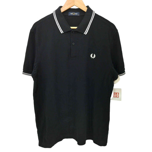 フレッドペリー FRED PERRY ワンポイント 刺繍 ポロシャツ 半袖 メンズ import:XL