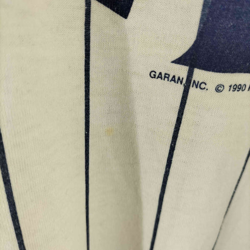80S USA製 GARAN社 チームロゴ ヘンリーネックTシャツ メンズ import:L