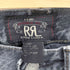ダブルアールエルラルフローレン RRL RALPH LAUREN 一つ星 黒タグ USA製 Navajo studded button-fly denim pants ナバホ スタッズ ボタンフライ ウエスタン デニム パンツ メンズ 29/30
