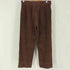 メゾンマルジェラ Maison Margiela 22AW イタリア製 Corduroy Cropped Trousers コーデュロイ クロップド トラウザーズ メンズ 44