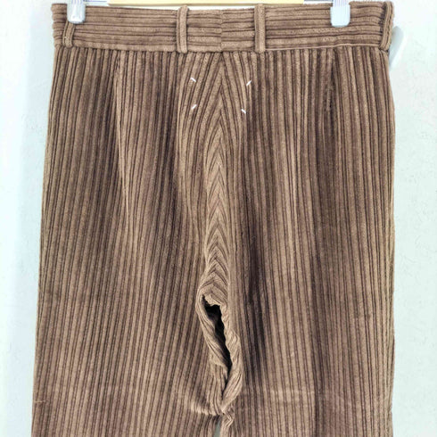 メゾンマルジェラ Maison Margiela 22AW イタリア製 Corduroy Cropped Trousers コーデュロイ クロップド トラウザーズ メンズ 44