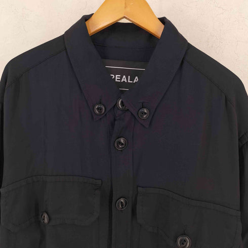 アンリアレイジ ANREALAGE レーヨン CPO 長袖 BDシャツ メンズ S