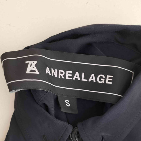 アンリアレイジ ANREALAGE レーヨン CPO 長袖 BDシャツ メンズ S