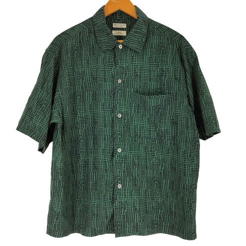 ビューティーアンドユースユナイテッドアローズ BEAUTY & YOUTH UNITED ARROWS ドット柄 半袖シャツ レディース import:L