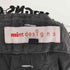 ミントデザインズ mintdesigns リネン100 フリル切替 デニム パンツ レディース
