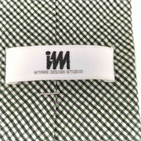 アイムプロダクトイッセイミヤケ im product ISSEY MIYAKE シルク100% 総柄ネクタイ メンズ