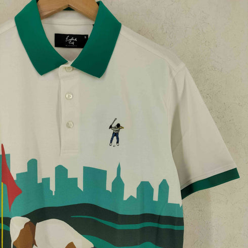 EASTSIDE GOLF イーストサイドゴルフ グラフィックピケポロシャツ メンズ import:S