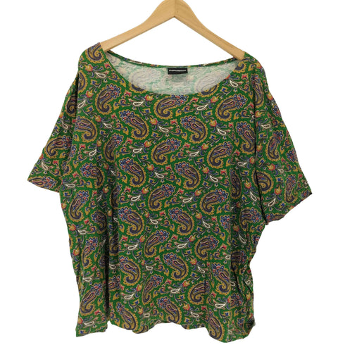 フェノメノン PHENOMENON 13SS ペイズリー柄 クルーネックTシャツ メンズ