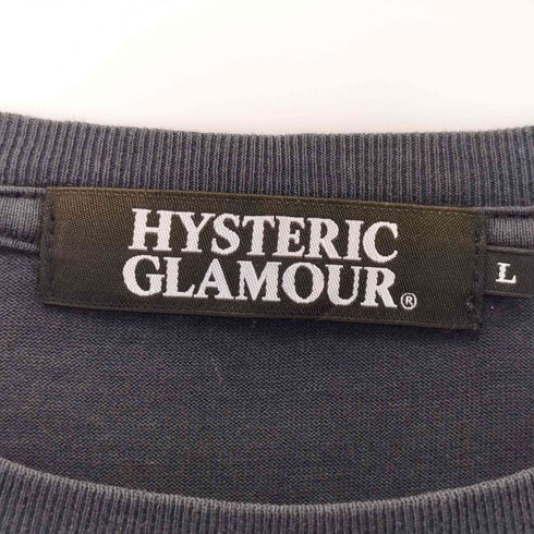 ヒステリックグラマー HYSTERIC GLAMOUR バイクガールプリント クルーネックTシャツ Y2K レディース import:L