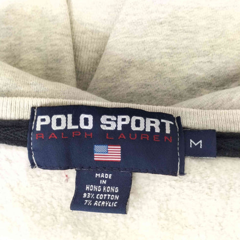 ポロスポーツラルフローレン POLO SPORT RALPH LAUREN 90s USA プリント スウェットプルオーバー メンズ M
