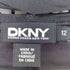 ダナキャランニューヨーク DKNY シルクブレンド プリーツ シアー ノースリーブ ワンピース レディース US:12