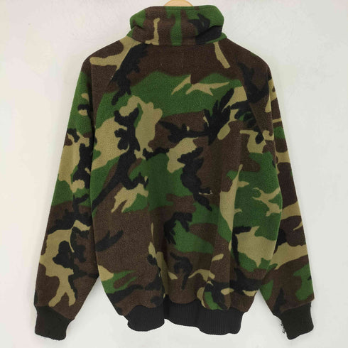 saftbak usa製 フリースプルオーバー カモ メンズ