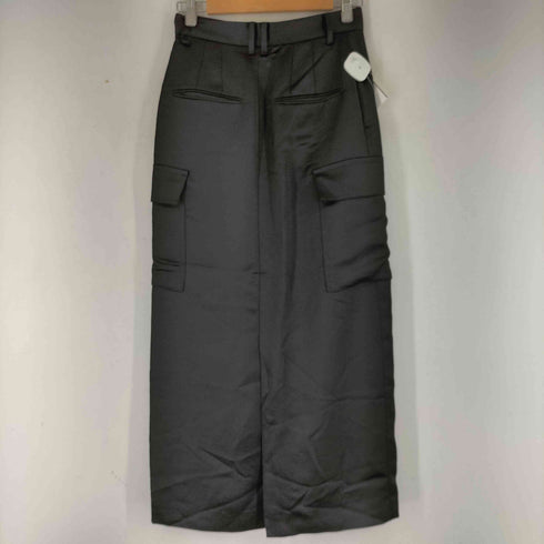 ビューティーアンドユースユナイテッドアローズ BEAUTY & YOUTH UNITED ARROWS ヴィンテージライクサテン カーゴ スカート レディース JPN:M