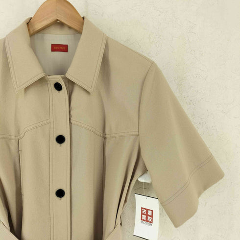 デプレ DES PRES ベルト付き シャツミニワンピース レディース JPN:36